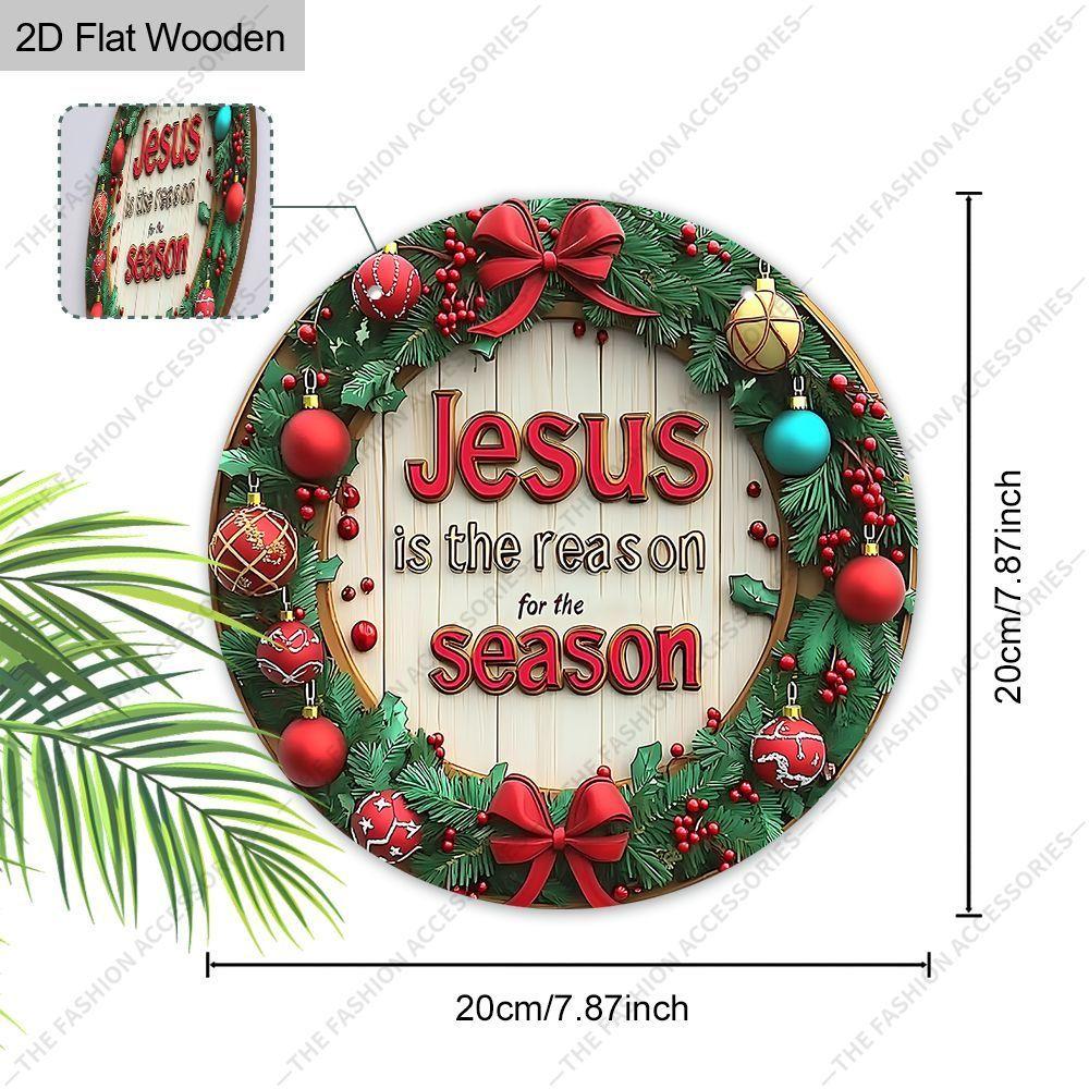 Christmas decoration sign,indoor hanging decorations,2D flat Wooden products,Christmas gifts for friends and family