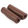 Leather Leather Bicycle Grips Retro Cycling Grip Bicycle Handlebar Grips Vintage Bicycle Grips