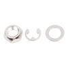 Chrome Rear Axle Spacer Kit For Softail FLST FSXT 2008-UP Classic FLSTC