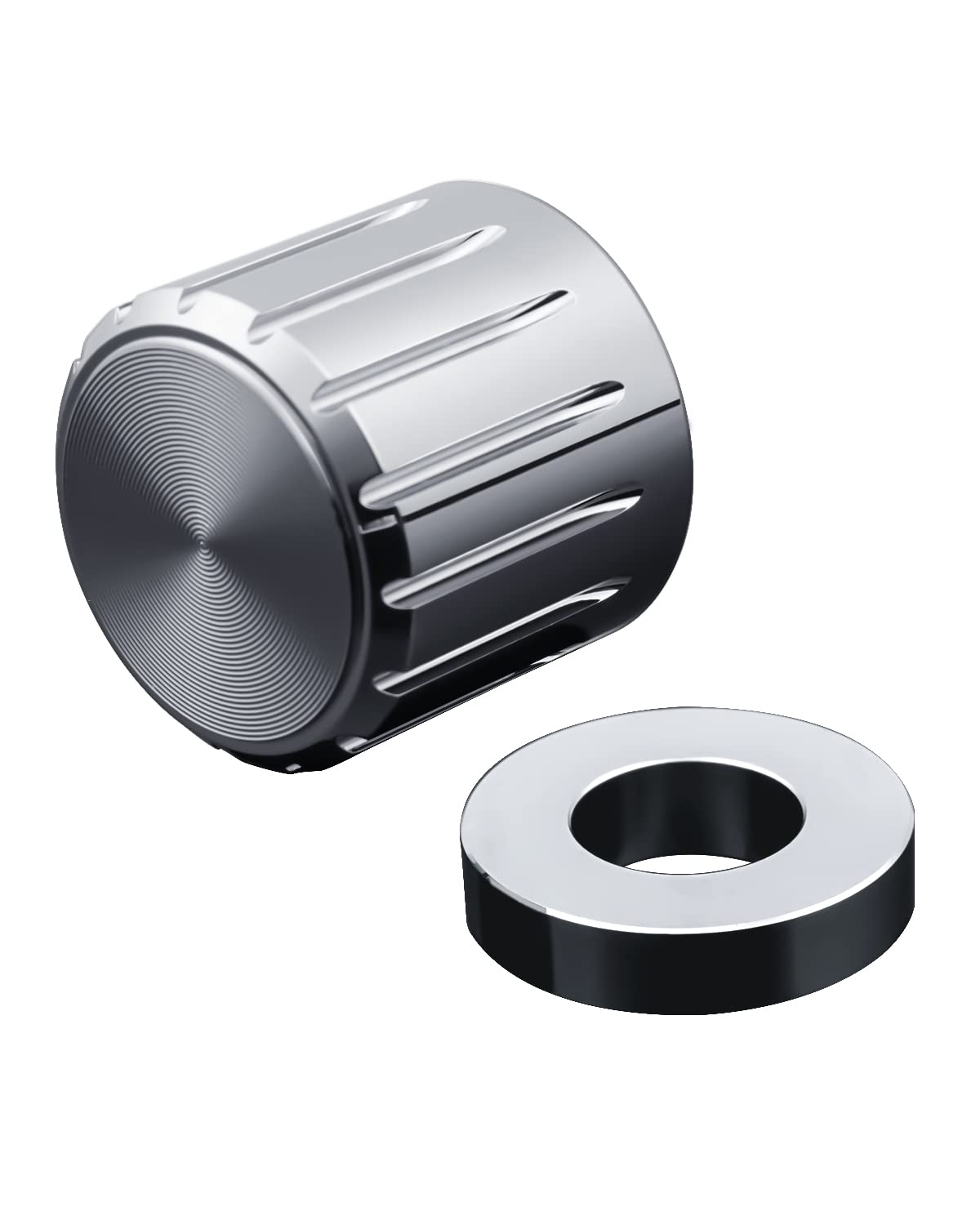 

Cartist Rear Wiper Car Rear Wiper Cap for 6mm 8mm Rear Wiper Chrome Plated Compatible with bolt diameters