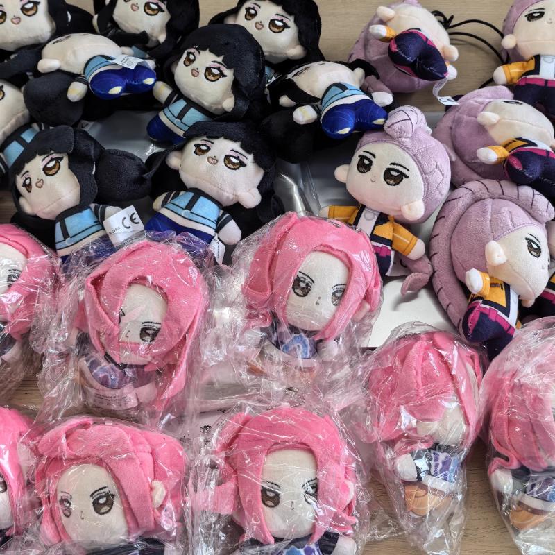 2026 Latest Style K-POP Demon Hunters Cute Plush Dolls Bag Pendants Perfect Small Holiday Gifts for Girls Long Lasting