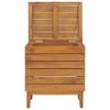 Laundry Basket 40*30*45 Cm Solid Teak Wood