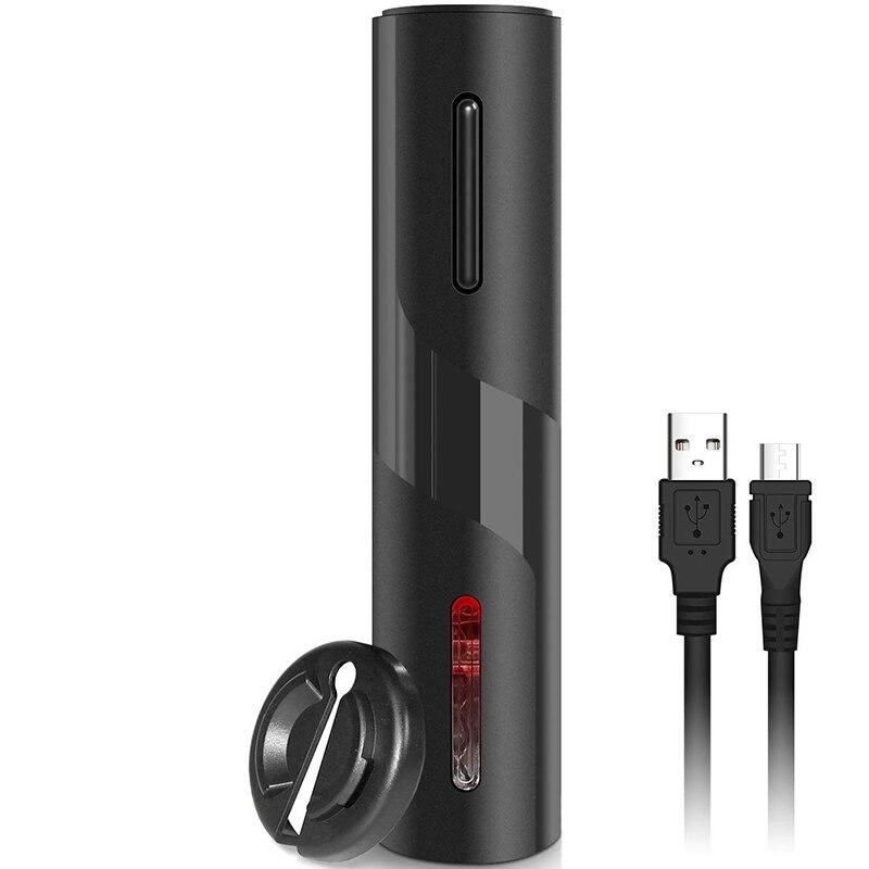 

Electric Wine Opener Battery Wine Bottle Opener with Film and USB Charging Cable, Suit for American Home | Holes