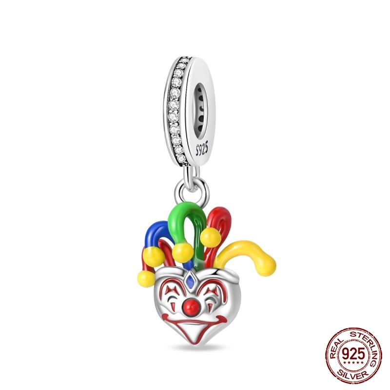 New Copper Colorful Balloon Bear Air Balloon Card Charm Beads Fit Brand Original Bracelet Diy Fine Jewelry Gift