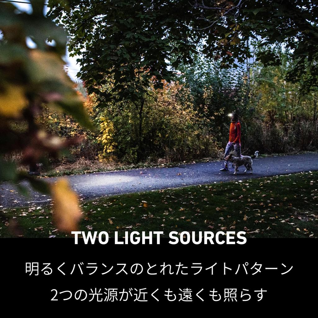 Ledlenser HF4R Core Blue Rechargeable LED Max 500lm IP68 Compact and Lightweight Red Sublight for Outdoor and Work Headlamp, Brightness, Waterproof,