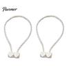 Wall Damage Free Tiebacks 1 Pair Magnetic Curtain Tiebacks, Twisted Rope Holdbacks, Window Treatment Simple Decorative Draperies Holders for
