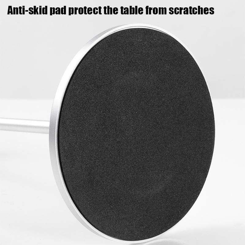 Universal Headphone Stand Detachable Headset Hanger Metal ABS Double Side Headphones Bracket Display Shelf with Anti-slip Pad