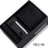 Men's 4-Piece Tie Gift Set for Business, Wedding, and Formal Wear.