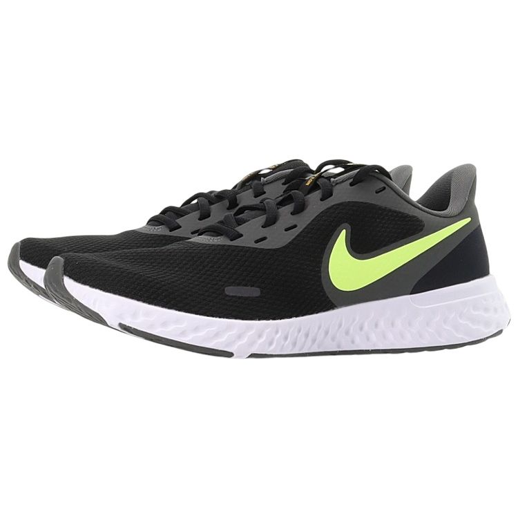 Nike Revolution 5 Comfortable Fabric Shock Absorption Slip Resistant Durable Lightweight Low Top Casual Running Shoes Men Sneaker BQ3204-013