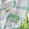 [ONLYOU] Stylish and Cute Keychain, Key Ring Charm, Ornament, Bag Charm, Simple Acrylic Mirror, Painting, Masterpiece, Illustration: Water Lilies and