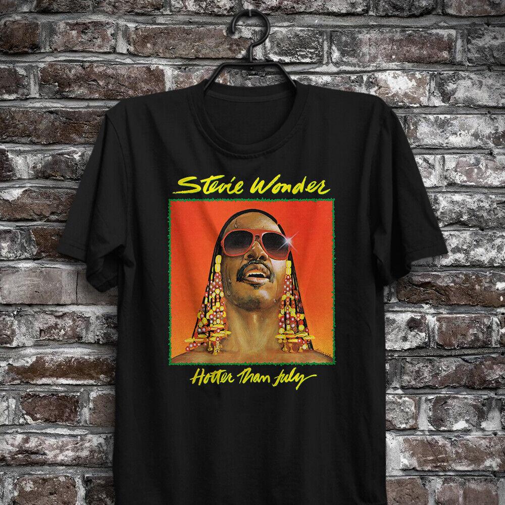 Stevie Wonder Hotter Than July shirt Music of My Mind James Corden Innervisions Unisex T-Shirt XXXXL