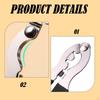 Oral Liquid Bottle Opener Stainless Steel Handheld Compact Versatile Ergonomic Can