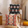 Native Fabric Pattern Cushion Cover Soft Plush Throw Pillow Cover  DoubleSided Cushion Case  Sofa Bedroom Home Decor