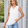 Women's Summer Women's Top V-Neck Loose Sleeveless Casual Vest