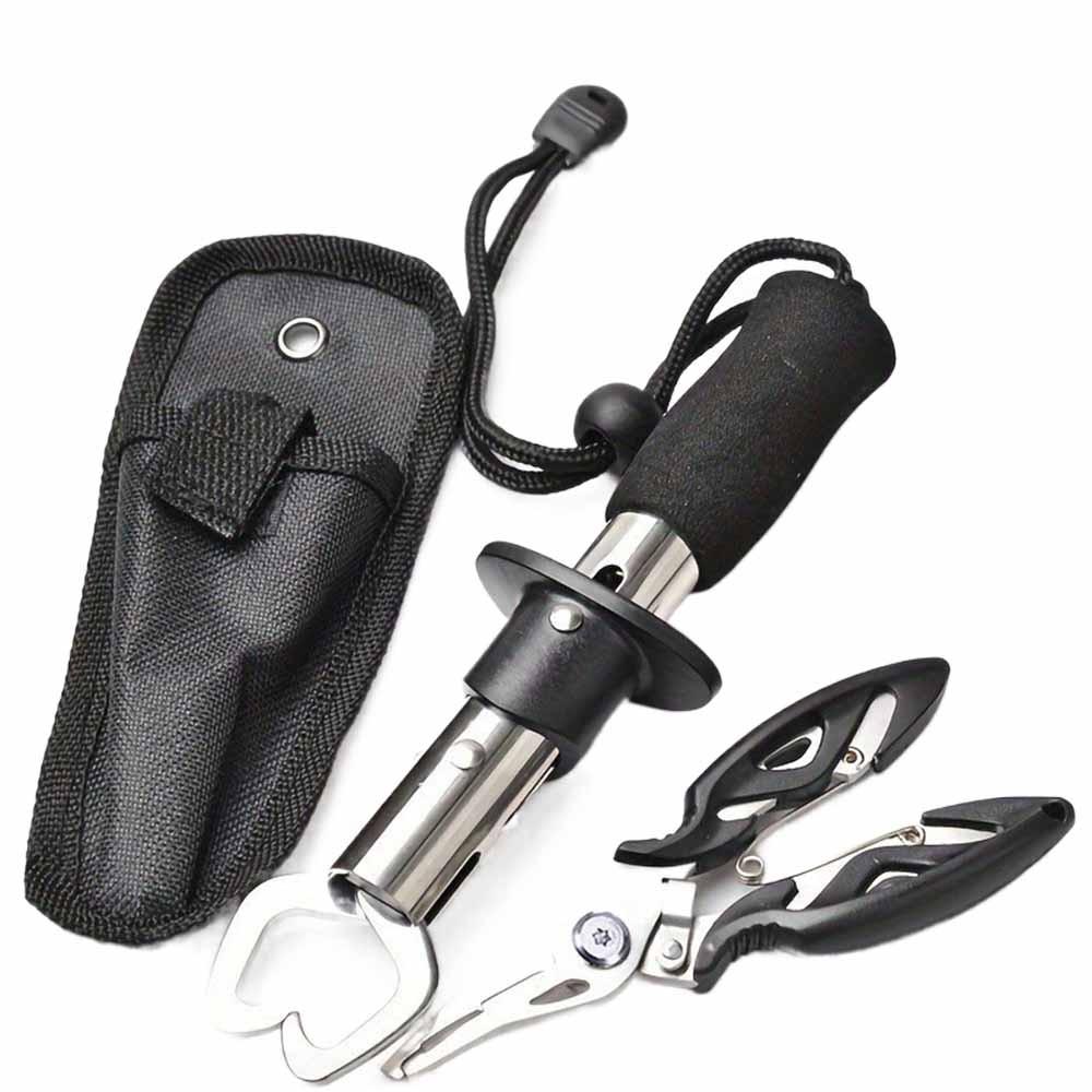 

Grip Control Fishing Pliers Stainless Steel Fishing Line Cutter Outdoor Fishing 1SET