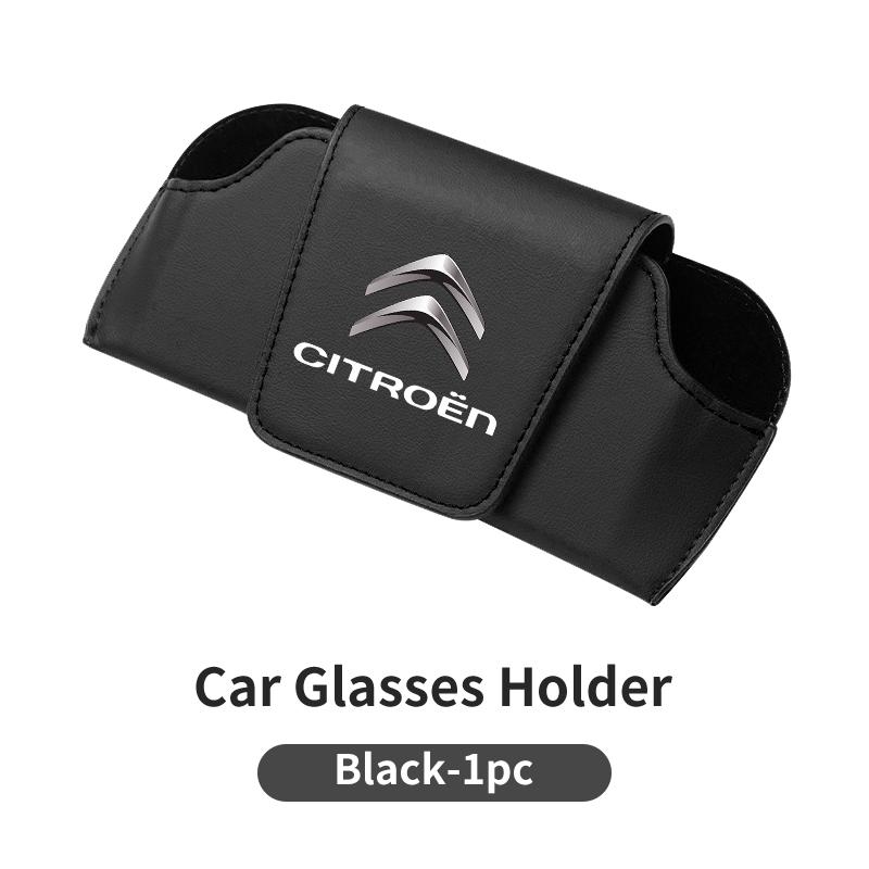 

Car Sun Visor Sunglasses Case Glasses Organizers Box For Citroen C4 C3 C5 C1 C2 Berlingo Celysee Cactus Picasso Aircross Saxo