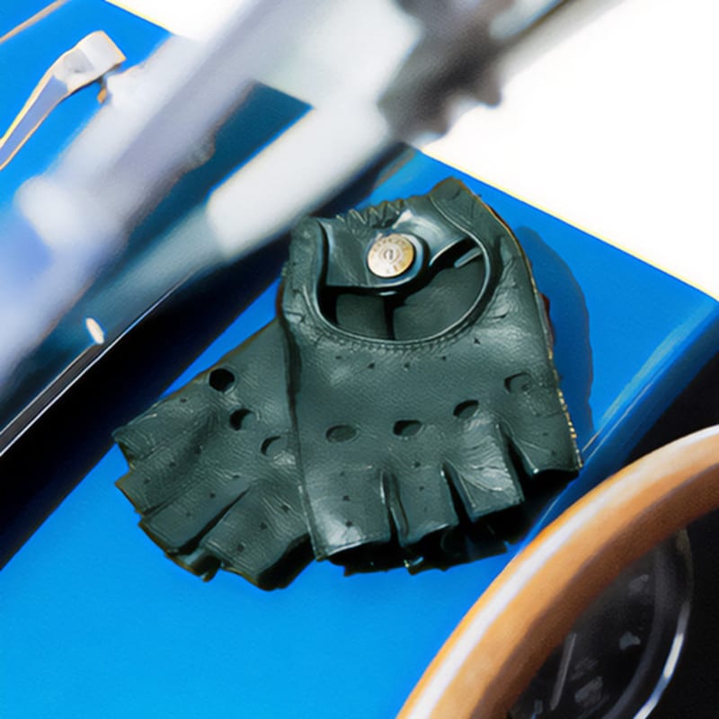 DENTS Snetterton Driving Gloves - Green