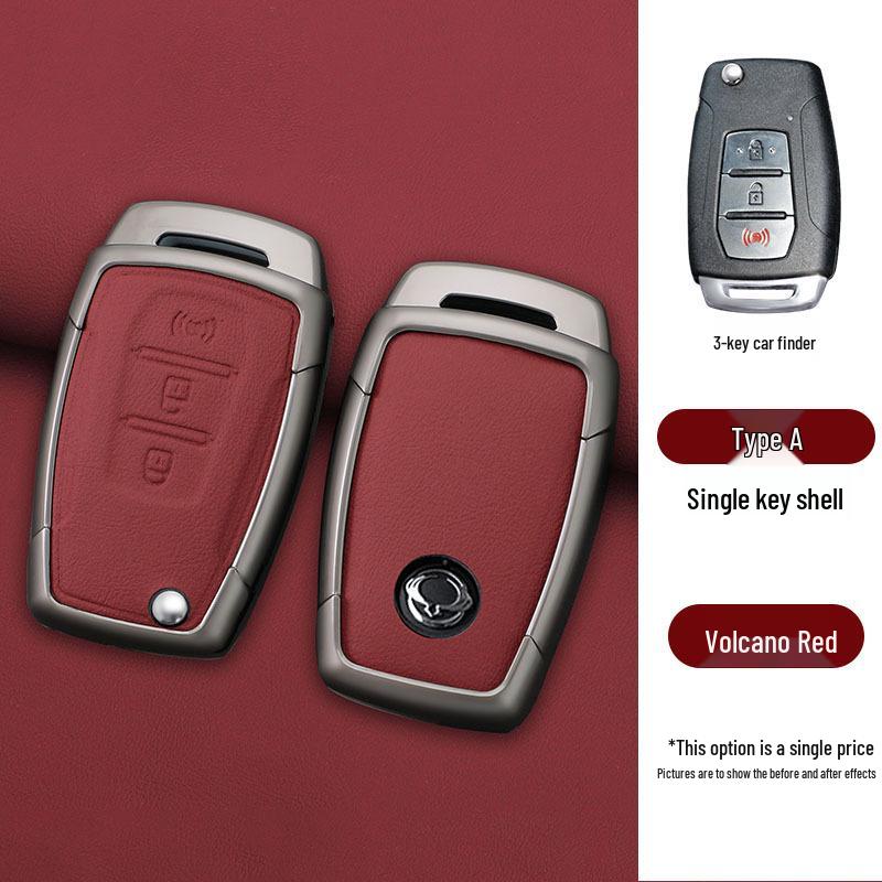 Metal Shell Key Cover & Buckle for SsangYong Korando/Rexton Remote