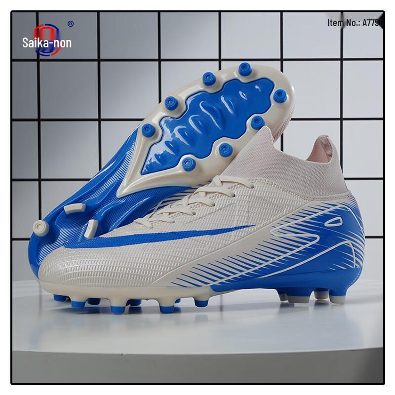Saikano Unisex High-Top AG Soccer Cleats 37