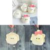 Plush Oyster Keychain Mini Stuffed Toy Short Plush With Pp Cotton Yellow**