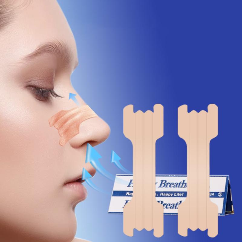 100Pcs Anti Snoring Nasal Strips For Way Help Breathing Reduce Snore Sticker