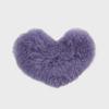 Autumn/Winter Plush Heart Hairpin: Girls' Trendy Hair Back Clip