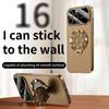 For Magesafe Magnetic Wireless Charge Phone Case For iPhone 16 15 14 Plus 13 12 11 Pro Max Stand Suction Cup Shockproof Cover