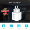 EU Standard Smart Tuya WiFi Socket with Timer, Alexa Remote Control & Metering