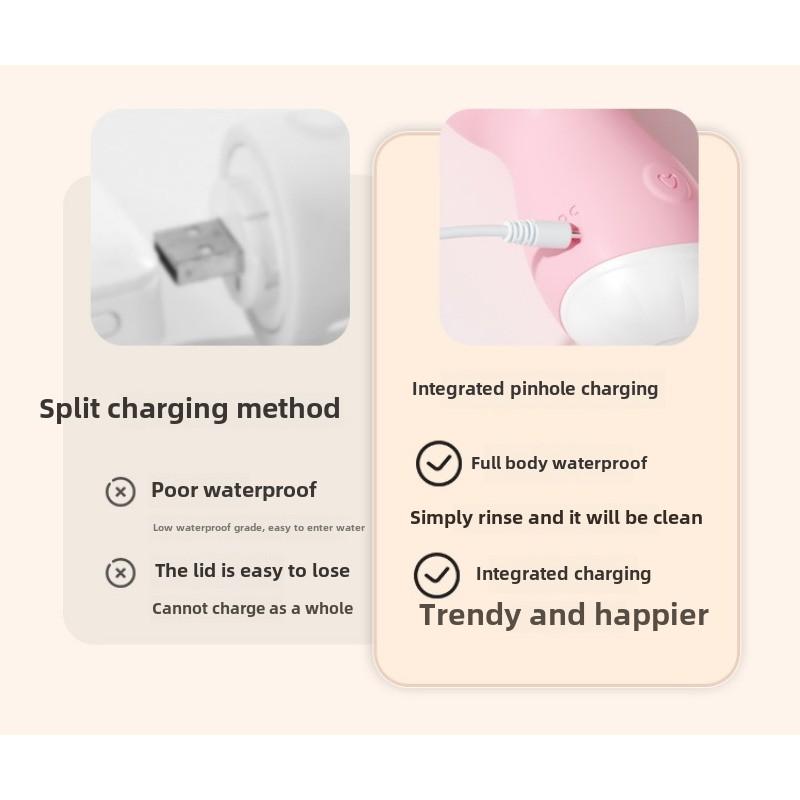 Seahorse Baby Sucking Vibration Masturbation Wand Vibrator Massage Stick Lovely Shape Female Intimate Toys Adult Products