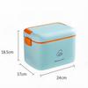 Removable Tray Medicine Storage Box Thickened Pp Family Emergency Medicine Case  Home Use