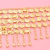 Vintage India Belly Dance Gold Silver Color Waist Chain Gypsy Thai Turkish Hollow Flower Chain Belts Afghan Dress Moroccan Belts
