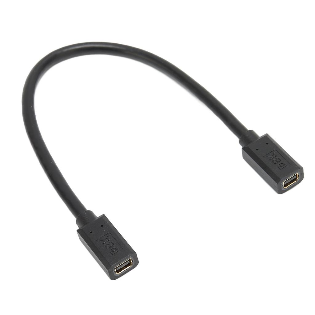 Minidp Test Extension Cable Mini DisplayPort Female to Female Extension Cord for Devices with