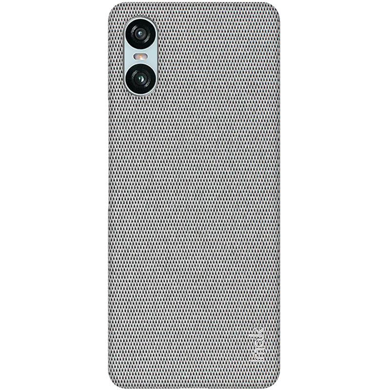 IMAK Ruiyi Series for Sony Xperia 10 VI Case Fabric Texture Leather+PC Phone Back Cover