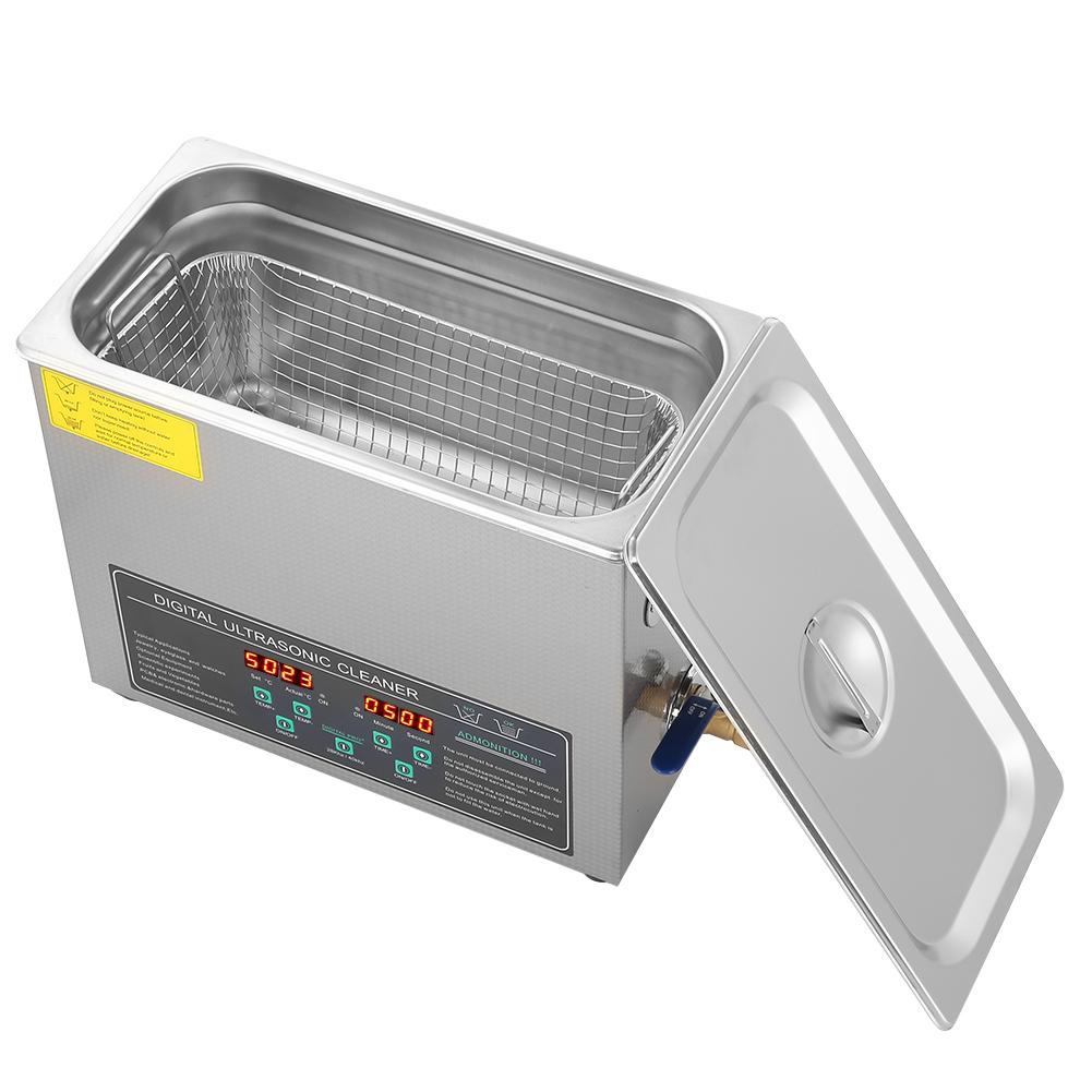 6L Double frequency Digital Stainless Steel Ultrasonic Cleaner Cleaning Machine
