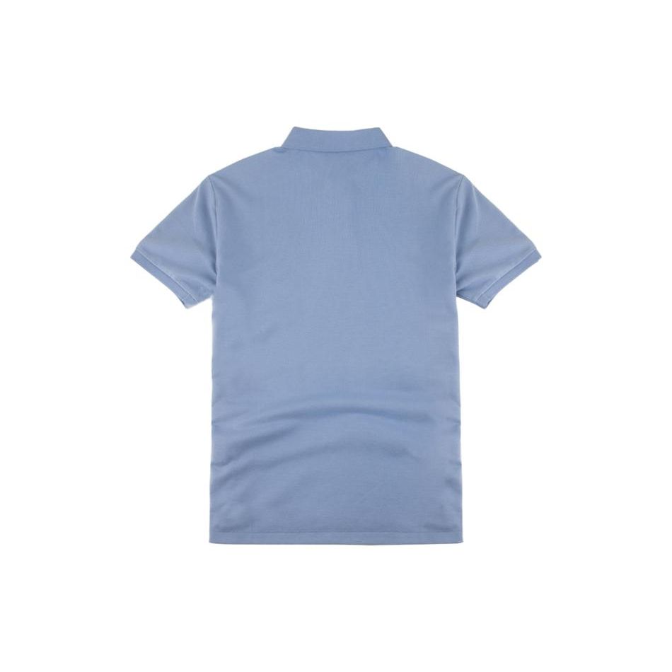 Polo Ralph Lauren SS23 Logo Embroidered Short Sleeve Polo Shirt Men Tops Light-Blue 710697457-058