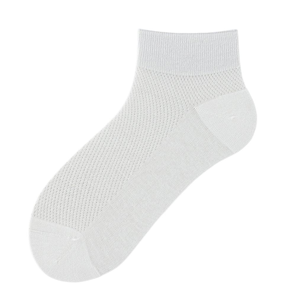 Women's Lightweight Breathable Mesh Ankle Socks Moisture Wicking Quick Dry Short Crew Socks for Daily Wear