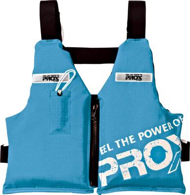 Prox PX3894JSC Marine Vest with DX Cyan Whistle, Children's, Small,
