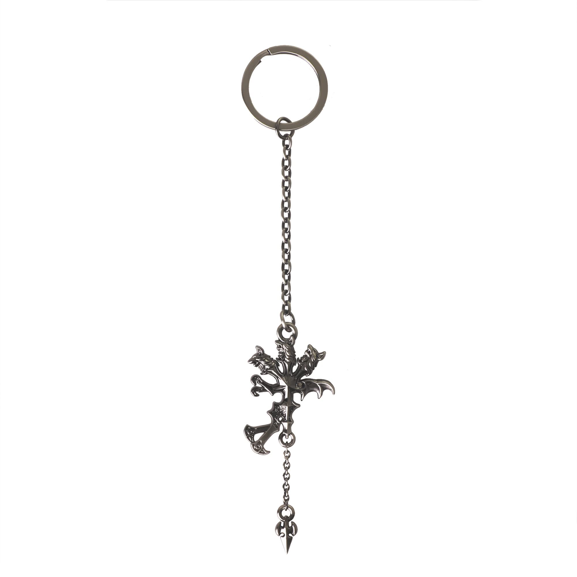 Square Enix Dageus of Cerberus Final Fantasy VII Keychain Cerberus