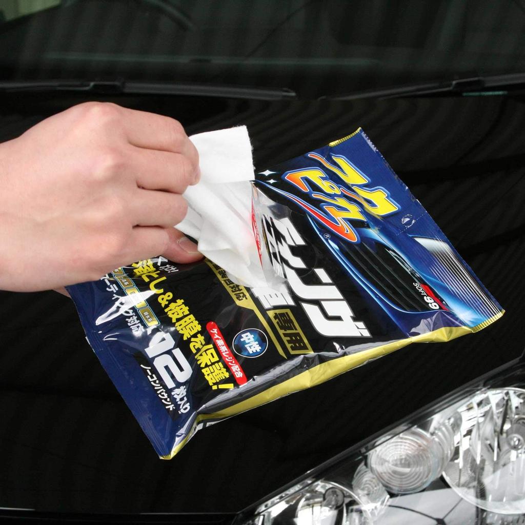SOFT99 Fukupika für beschichtete 12 00490 Wachs, Fahrzeuge, Tücher,