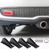 Rear Bumper Spoiler,Rear Bumper Lip ,4 Car Shaker Fin Wing Spoiler | Rear Bumper