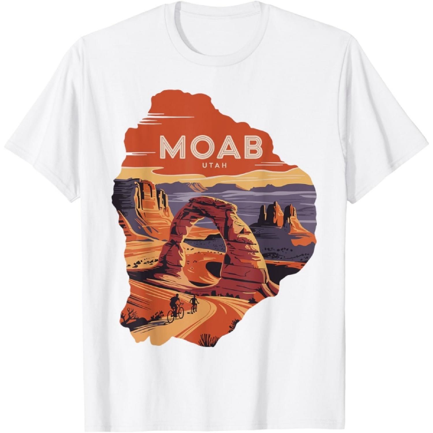 Moab Utah Arches National Park Adventure T-Shirt XXXXXL белый