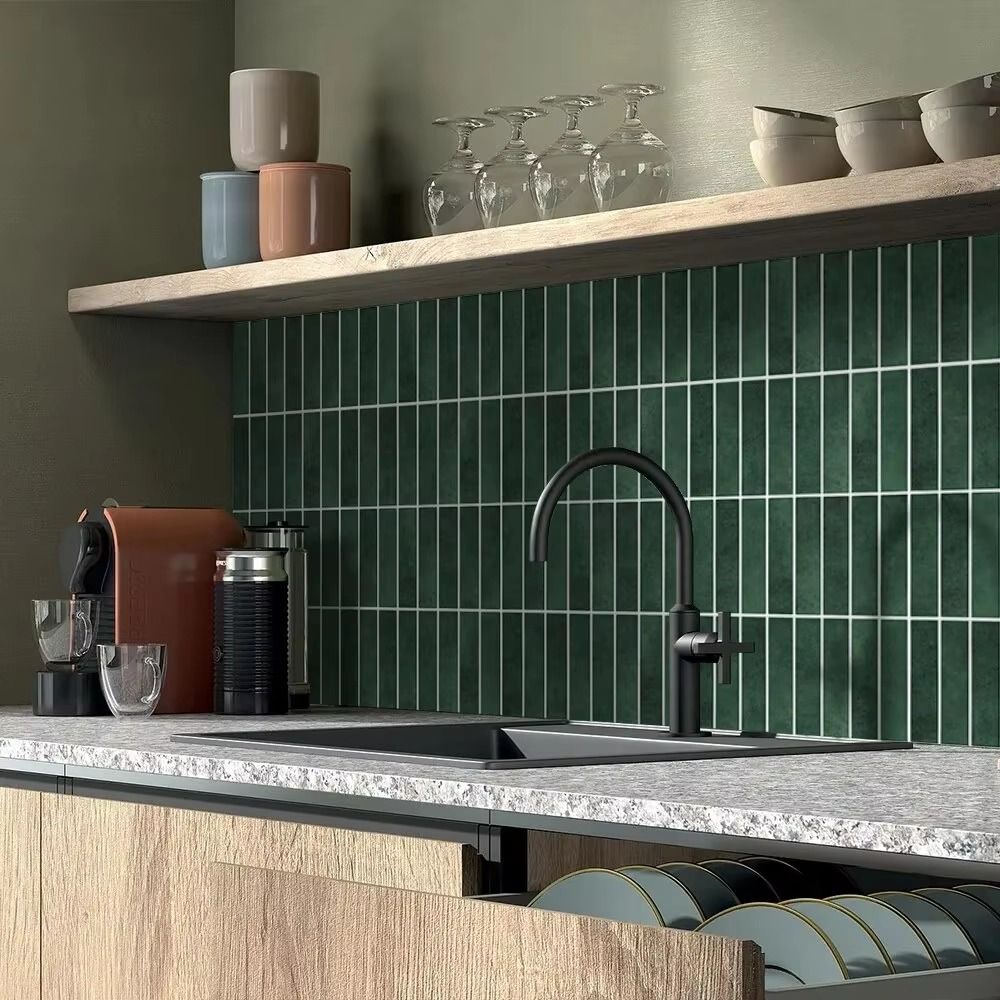 3D Tile Wall Stickers Kitchen Cabinet Renovation Sticker  for Kitchens Bathrooms and Tiled Walls