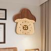 Cartoon Mushroom House Swing Clock - Quiet Home Decorative Wall Clock for Living Room New Creative Design