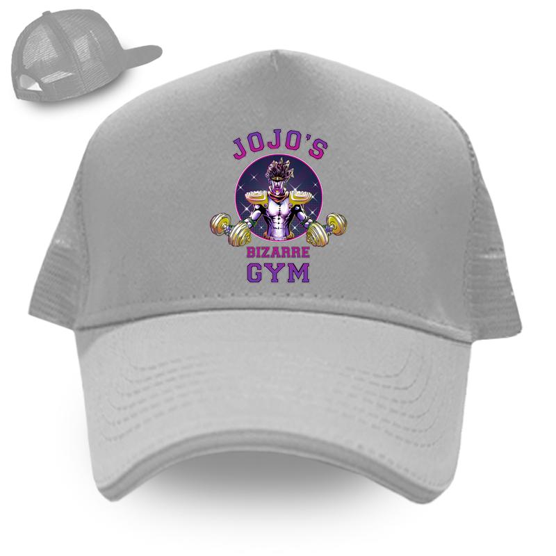 Lustige Unisex Jotaro Kujo Gym Baseball Cap Jojo Bizarre Adventure Unisex Frauen Caps Fashion Hip Hop Hut