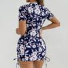 Floral Women Swimsuits Sun Protection Female Short Sleeves Swimwear Surfing Sports Pool Beachwear Two-Piece Bathing Suits 2026