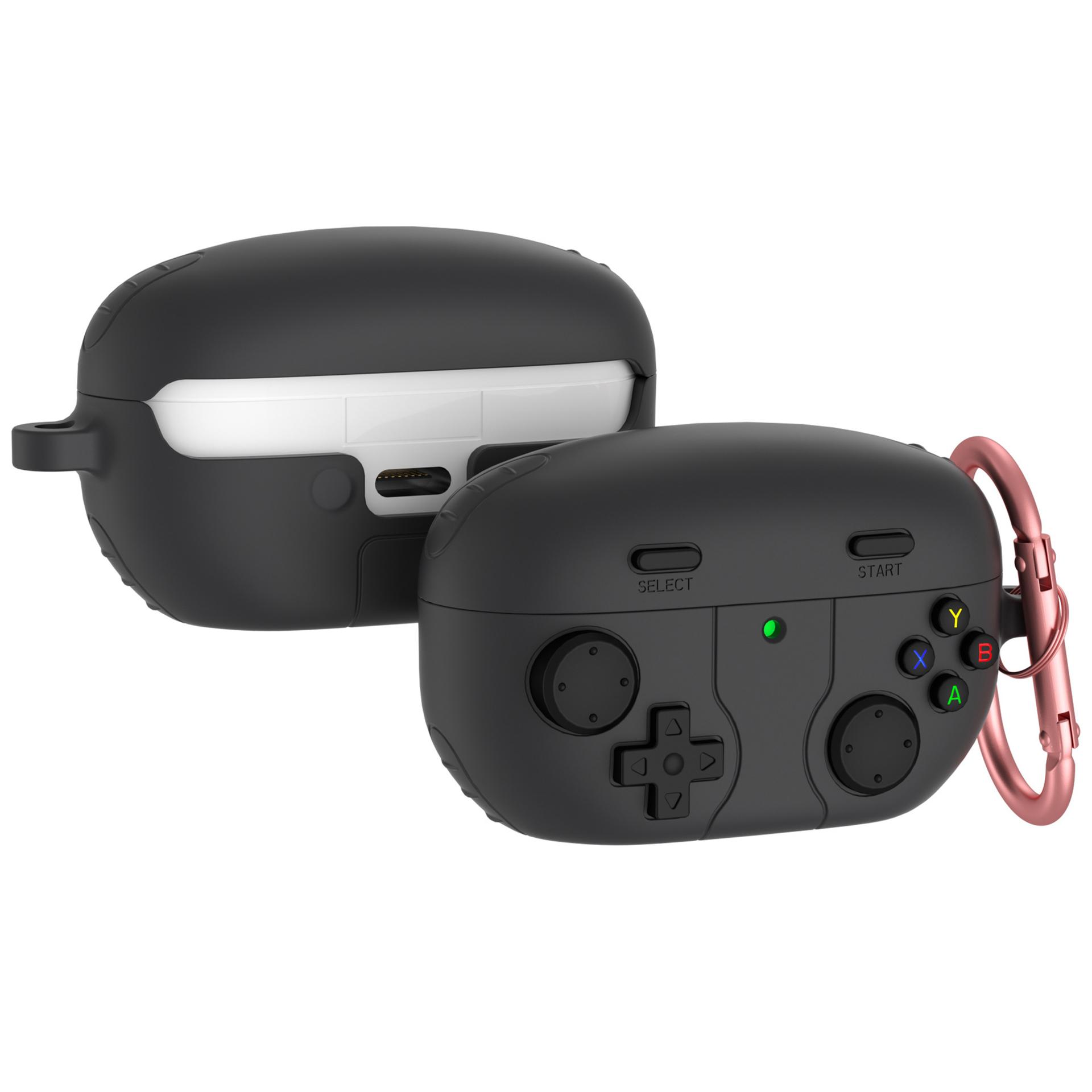 

For Sony WF-1000XM5 Game Console Design Bluetooth-compatible Earphone Cover Liquid Silicone Anti-Drop Case A