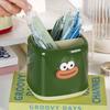 Plastic Student Pen Holder Interesting Stationery Organizer Pencil Storage Box  Home Office Decor