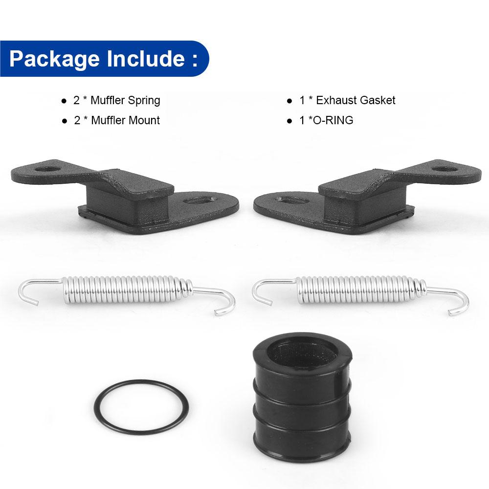 Sprężyny tłumika wydechowego podtrzymują wieszaki do Yamaha Banshee 350 YFZ350 87-06