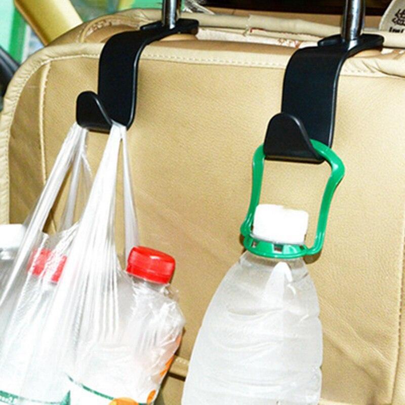 2PC Kopfstütze Halterung Lagerung Auto Sitz Zurück Haken Kleiderbügel Universal Haken Haus Lagerung