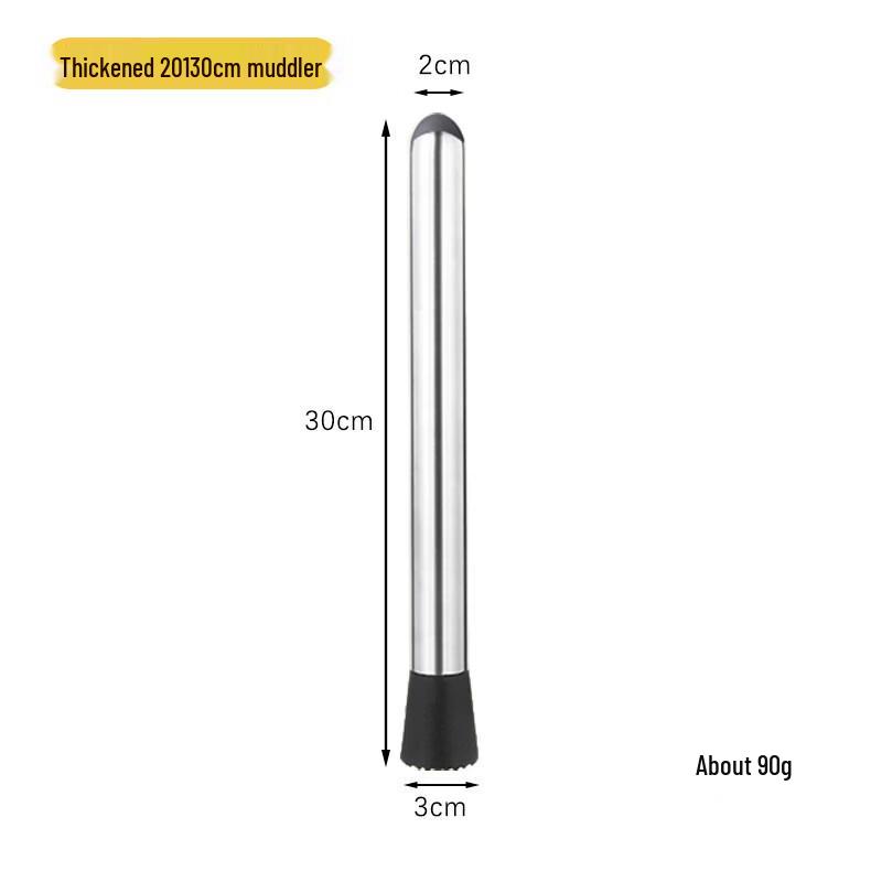 Stainless Steel Ice Muddler and Crusher